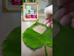 Rzeźbienie liści z warzyw i marynowanych jaj YangZhangGui