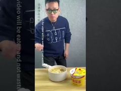 183 g * 12 wołowiny vermicelli instant makaron z warzywami i marynowanym jajem Złota zupka