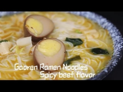 Nie smażone makarony, pikantne mięso wołowe, instant makarony z pikantnym smakiem wołowiny z Chin