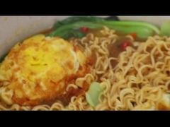 OEM Original Yellow Chinese Spicy Cup Instant Noodles Beef Flavor Oil Fry 183g*12