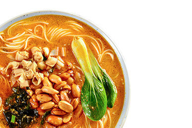 Świeże Sesamowe wegetariańskie instant noodle paczka beczkowa bez pikantnych igieł
