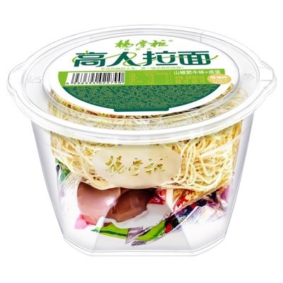 Przyprawione mięso wołowe Ramen Instant Noodles Non Fried / Cup Noodles Mięso wołowe Spicy sour and spicy with egg