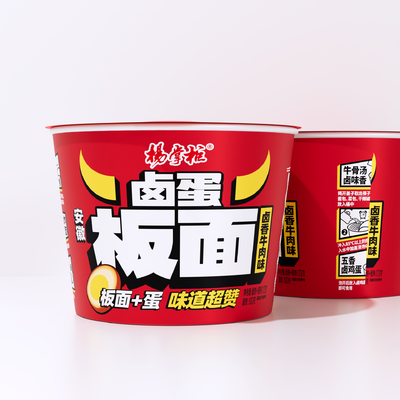 Kategoria Zupy Nie smażone Noodle Wielkiego typu Noodle Anhui Wielkie Noodle z jajkiem 1 porcja Rozmiar 173g
